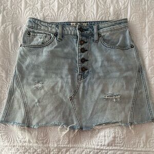 We The Free Denim Mini Skirt